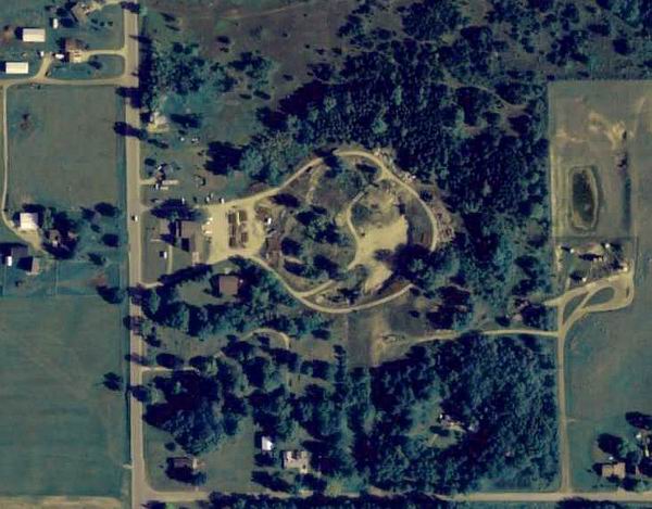 Northland Drive-In Theatre - Aerial